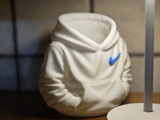 Portapenne giallo stile felpa