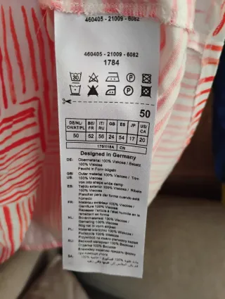 S.OLIVER Suéter Mujer Talla 50 Naranja