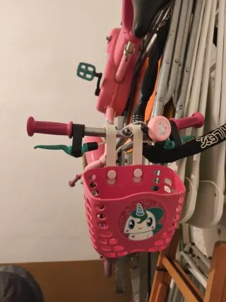 Bicicleta Infantil Unicorn 14 con complementos