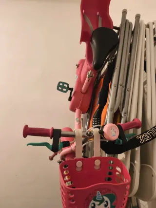 Bicicleta Infantil Unicorn 14 con complementos