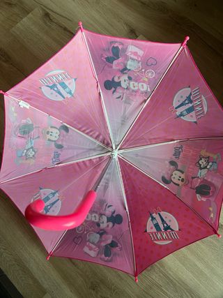 Paraguas Minnie Mouse Disney Rosa