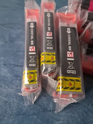 Cartuchos Tinta compatibles con impresora canon