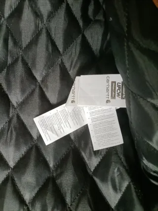 Chaqueta Carhartt Negra Talla L, M y S