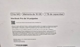 MacBook Pro M4 1TB (3 ciclos)Somos tienda-Garantía