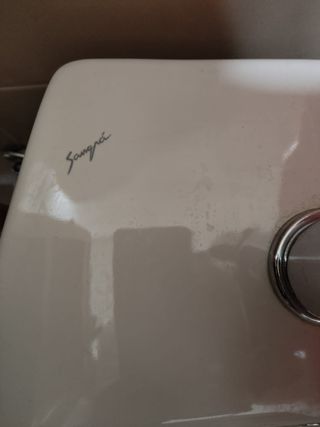 Bidé de marca Sangrá