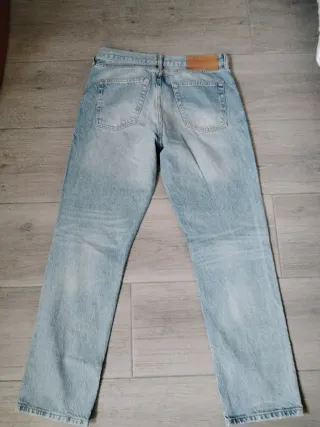Pantalón vaquero Zara azul