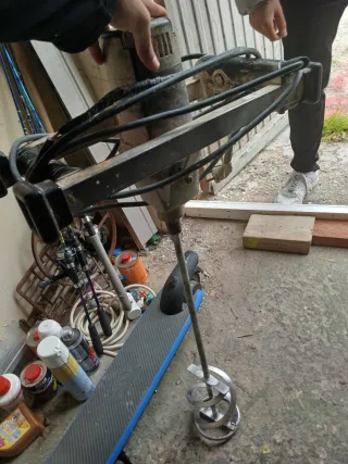 Batidora industrial para pintura