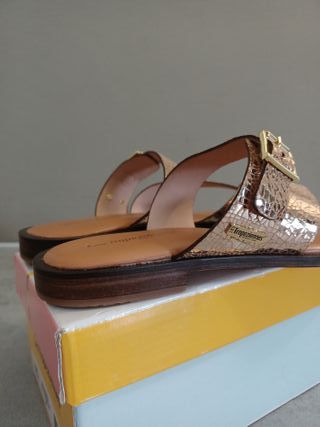 Mules Les Tropéziennes Hapisy Doradas T.38