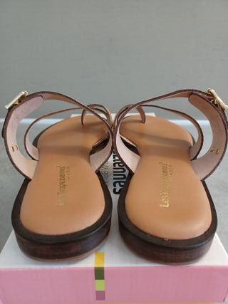 Mules Les Tropéziennes Hapisy Doradas T.38