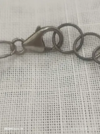 Collana Argento 925 con Parodite Lunga Aperta