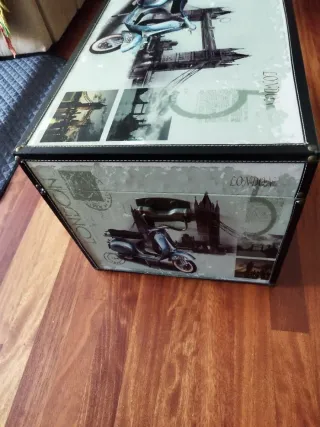 Baúl decorativo estilo vintage