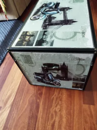 Baúl decorativo estilo vintage