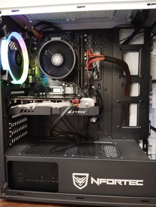 PC gaming Ryzen 3 1200 12GB Nvidia GTX 960 SSD+HD
