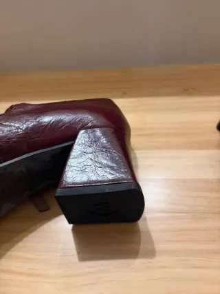 Zapatos Wonders Talla 38 Rojo