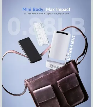 Proyector Magecube Blanco y Negro