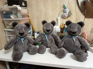 Osito memorial con prenda de ser querido