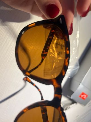 Gafas de sol Ray-Ban plateadas