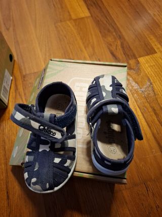 Sandali Chicco camouflage bimbo taglia 21