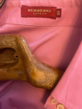 Camisa Burberry Rosa