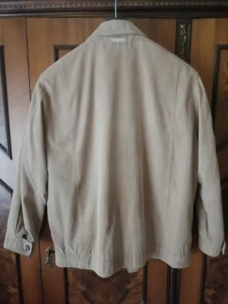 Giubbino uomo Bugatti scamosciato beige