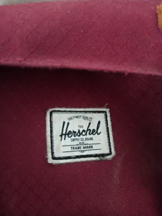 Mochila Herschel Beige y Roja