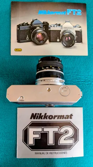 Nikkormat FT2 + 3 objetivos