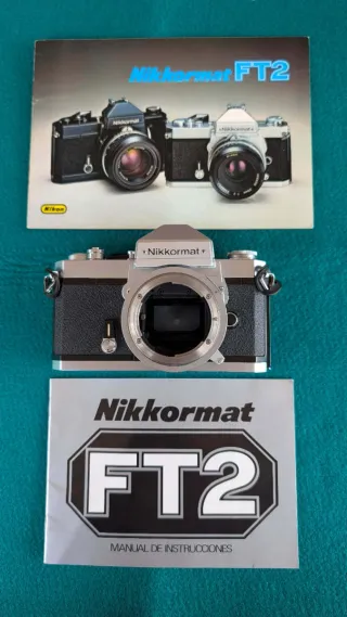 Nikkormat FT2 + 3 objetivos