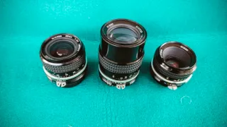 Nikkormat FT2 + 3 objetivos