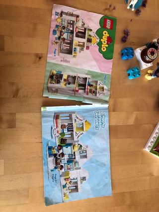 Lotti Lego Duplo Fiera 10841 e Casa 10929