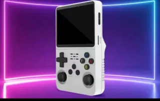 Consola Portátil R36S Morada/Negra