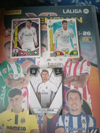 Lote cromos Cristiano Ronaldo La Liga