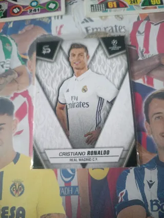 Lote cromos Cristiano Ronaldo La Liga