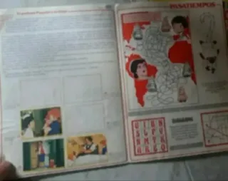 Álbum Cromos Antiguo Marco