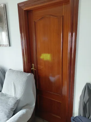 Lote 6 puertas madera