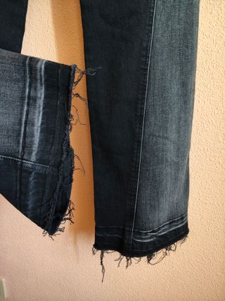 Pantalón Bershka negro/gris