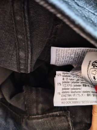 Pantalón Bershka negro/gris