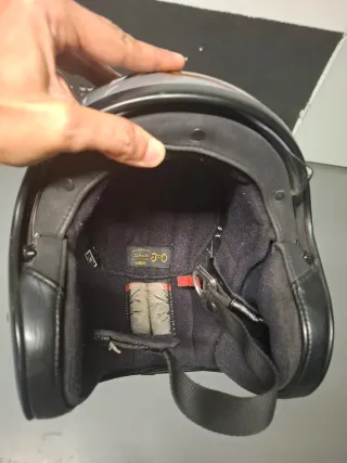 Casco Moto Shoei Gris con Visera