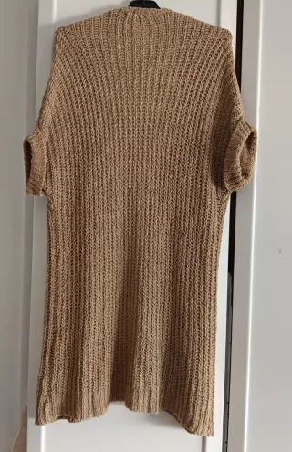 Rebeca larga Bershka beige Talla M