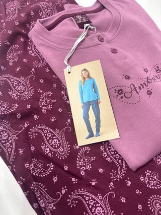 Pigiama donna Noidinotte cotone caldo