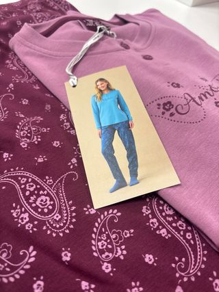 Pigiama donna Noidinotte cotone caldo