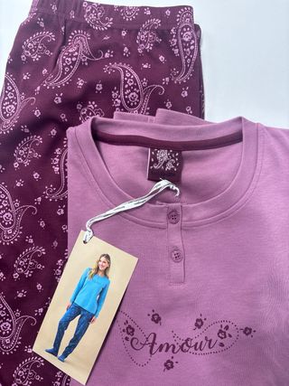 Pigiama donna Noidinotte cotone caldo