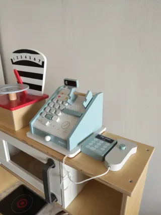 Pack Juguete Supermercado Madera