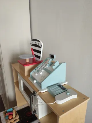 Pack Juguete Supermercado Madera