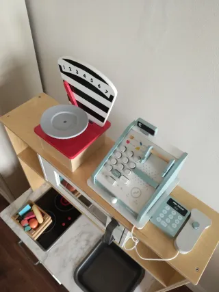 Pack Juguete Supermercado Madera