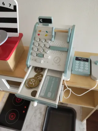 Pack Juguete Supermercado Madera