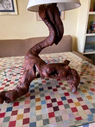 Lámpara Raíz Vid Artesanal