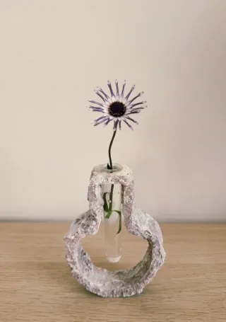 Jarrón Hidropónico Cemento "Ancient Stone"