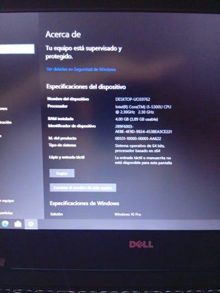 Portátil Dell Latitude E5250