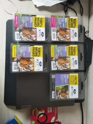 Cartuchos Tinta Brother Jettec LC985M LC985Y