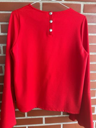 Blusa Pimkie manga acampanada